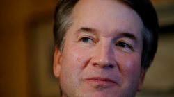 FILE PHOTO: Supreme Court Justice nominee Brett Kavanaugh pictured at his office in the Russell Senate Office Building in Washington, U.S., July 11, 2018. REUTERS/Leah Millis/File Photo