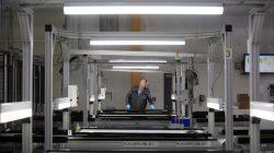 A production operator checks a panel at the SolarWorld solar panel factory in Hillsboro, Oregon, U.S, January 15, 2018. Picture taken January 15, 2018 REUTERS/Natalie Behring