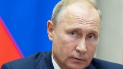 Russian President Vladimir Putin attends a signing ceremony following a meeting with Egyptian President Abdel Fattah al-Sisi in the Black Sea resort of Sochi, Russia October 17, 2018. Pavel Golovkin/Pool via REUTERS