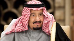 FILE PHOTO: Saudi Arabia's King Salman bin Abdulaziz Al Saud, attends a banquet hosted by Shinzo Abe, Japan's Prime Minister, at the prime minister's official residence in Tokyo, Japan, Monday, March 13, 2017. To match Insight SAUDI-POLITICS/KING REUTERS/Tomohiro Ohsumi/Pool/File Photo